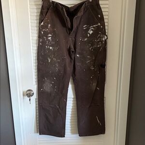 Carhartt Men's Dark Brown Cargo Pants